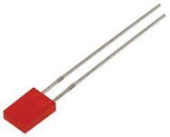 LED, SUPER RED, 18MCD, 640NM, 2MM X 5MM