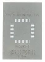STENCIL, SS, LQFP TO SMT DIP ADAPTER