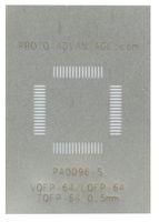 STENCIL, SS, LQFP TO SMT DIP ADAPTER