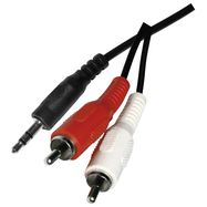 JACK cable 3,5mm ST/M - 2RCA/M 1,5m