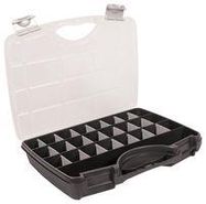 TOOL CASE, A45, 21 DIVIDERS, BLK/SIL