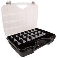 TOOL CASE, A47, 21 DIVIDERS, BLK/SIL