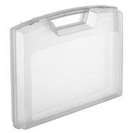 STORAGE CASE, POLYPROPYLENE, CLEAR