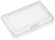 STORAGE BOX, 1 COMPARTMENT, TRANSPARENT