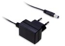 6W ühe väljundiga toiteallikas 12V 0,5A pistik adapter, 5,5x2,1mm, väga töökindel, väga väike, seinale kinnitatav, tööstuslik, Mean Well