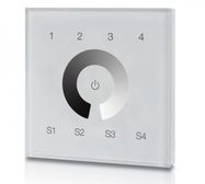 DALI system's touch panel, DT6/DT8, RGBW, 4 zones, white