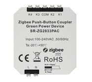 Контроллер освещения, ZigBee, 4 бинарных входа, Sunricher