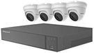 5MP CCTV KIT 8CH H265 DVR 4 DOME 1TB