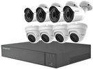 5MP CCTV KIT 8CH H265 DVR 4DM+4BL 2TB