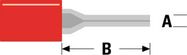 Otsahülss 1.9mm punane 0.5-1.5mm² kaablile (ST-021) RoHS