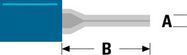 Kiirühendus 1.9mm mėlynas 1.5-2.5mm² kaablile (ST-121) RoHS