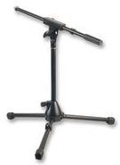 MICROPHONE STAND, SHORT, BLACK