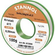 Jootetine Sn96.5Ag3Cu0.5 0.5mm 100g  Stannol räbustiga