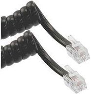 TELEPHONE CABLE, RJ10 PLUG-PLUG, 3.7M