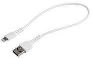 CBL USB, 2.0 A PLUG-LIGHTNING PLUG, 0.3M