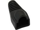Rubber Boot for RJ45 Connector, Black