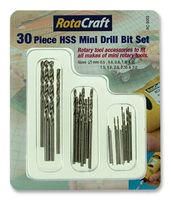 DRILL BITS, HSS MINI 30 PIECE