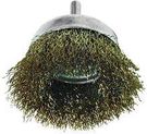 WIRE CUP BRUSH, 3", 1/4" SHANK