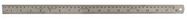 STAINLESS STEEL RULER, 18IN / 450MM