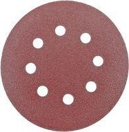 HOOK & LOOP SANDING DISC 125MM 80G PK10