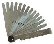 FEELER GAUGE, 0.05MM TO 1MM, 13PC, STEEL