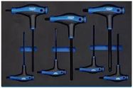 T-HANDLE HEX KEY SET, 7PC