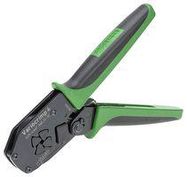 CRIMP TOOL, RATCHET, 24-12AWG