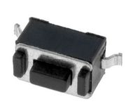 Tact swich; OFF-(ON) nonfixed; 2pins; 0.05A/12 VDC; SPST-NO; 3x6mm, SMT; H=4.3mm