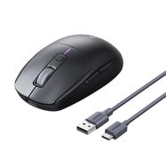 Juhtmeta laetav mänguhiir 2,4 GHz/Bluetooth/USB-C, must