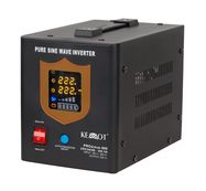 12V/230V 300W Power inverter with sinusoidal output voltage and charging function, black