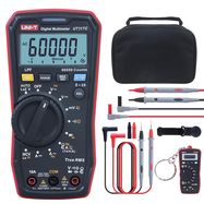 High-precision Digital Multimeter AC/DC 600V; AC/DC 10A; 50kHz; 40MΩ; 1000uF; Loz, LPF; Diode; NCV; 60000,  True RMS; BT