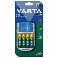 NiMH Battery Charger AA/AAA 4x AA/HR6 2600 mAh