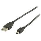 USB 2.0 Cable USB-A Male - Mitsumi 4-Pin Male 2.00 m Black