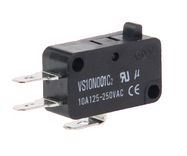 Snap switch; ON-(ON) nonfixed; 3pins; 10A/250VAC, SPDT 27.8x10.3x15.9mm, 10mm connector; without lever HIGHLY