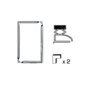 Universal Refrigerator Door Gasket 1300x700mm, Mounting with Screws