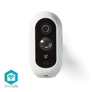 SmartLife Outdoor Camera | Wi-Fi | Full HD 1080p | IP65 | Max. battery life: 6 Months | Cloud Storage (optional) / microSD (not included) | 5 V DC | With motion sensor | Night vision | White