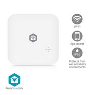 SmartLife Water Detector | Wi-Fi | Battery Powered | Extension included | Max. battery life: 24 Months | 80 dB | White