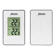 Weather station with wireless sensor White