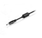 Power cable 1.2m with straight plug DC 3.0/1.0/12mm, with ferrite filter for supplies <45W