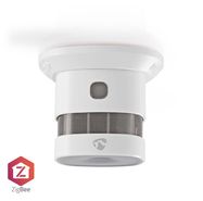 Детектор дыма SmartLife | Zigbee 3.0 | Работает от батарей | Срок службы датчика: 10 лет | EN 14604 | Android™ / IOS | 85 дБ | Белый | 1 шт.