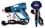 Hot Air Gun with Temperature Control 230V 1500W 100-650°C, Zhongdi