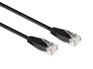 CAT6 U/UTP networking cable, copper, 10 m, black