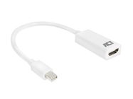 Adapter cable Mini DisplayPort male - HDMI-A female - 0.15 m