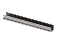 SLIMLINE 15 mm - ANODIZED IN SILVER - ALUMINIUM LED PROFILE - 2 m