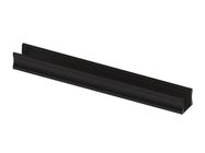 Slimline 15 mm - anodized in black - aluminium led profile - 3 m