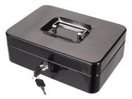 Cash box, with Euro coin tray, 18 x 25 x 9 cm