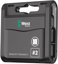 Bit-Box 20 V Robertson, 20 x # 2x25, Wera