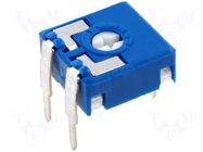 Potentiometer: mounting; single turn,horizontal; 250Ω; 0.15W ACP