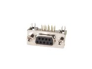 FEMALE 9-PIN SUB-D CONNECTOR - PCB MOUNTING