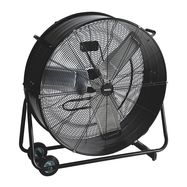 FLOOR FAN- DRUM - METAL - ╪ 75 cm - BLACK